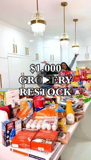 Sorry for the wait! First restock in my new kitchen and I hope you love it as much as I do 🥰 | Summer Reign Henning | Summer Reign Henning · Original audio Grocery Restock, Egg Container, Lunch Meat, Amazon Storefront, Glass Pitchers, Lazy Susan, Super Excited, Orange Juice, New Kitchen