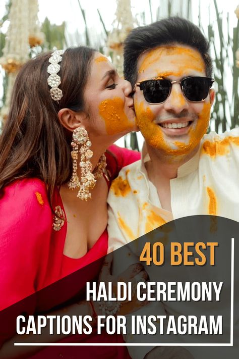 40 Best Haldi Ceremony Captions for Instagram Planning a Haldi Ceremony and wondering how to make it Insta-worthy? Look no further! In this blog, check out our "40 Best Haldi Ceremony captions for Instagram" that not only resonate with your audience but also showcase the beauty of this traditional pre-wedding ritual. #sareeslayers #haldiceremony #instagramcaptions Haldi Instagram Story, Caption For Mehendi Ceremony, Haldi Caption For Bride, Haldi Ceremony Songs List, Haldi Ceremony Quotes For Instagram, Caption For Haldi Ceremony, Caption For Haldi Ceremony Pics, Haldi Songs For Insta Story, Haldi Ceremony Quotes For Bride