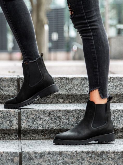 Thursday Boots, Everyday Boots, Denim Boots, Chelsea Boots Women, Casual Chic Outfit, Black Matte, Boots Women, Winter Casual, New Wardrobe