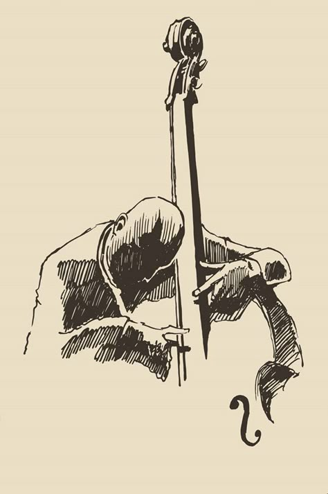 Arte Jazz, Jazz Art, Music Drawings, Double Bass, Arte Inspo, Pencil Art Drawings, Funky Art, Art Drawings Sketches, Art Sketchbook