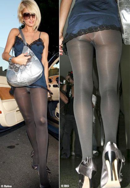 Tights Are Not Pants: Six Funny Ways to Tell Your Offender Friends -Bridgette Raes Style Expert Leggings As Pants, Blue Tights, Fashion Tights, Spanish Lessons, Short Mini Dress, Paris Hilton, Lingerie Fashion, Tight Leggings, Night Dress