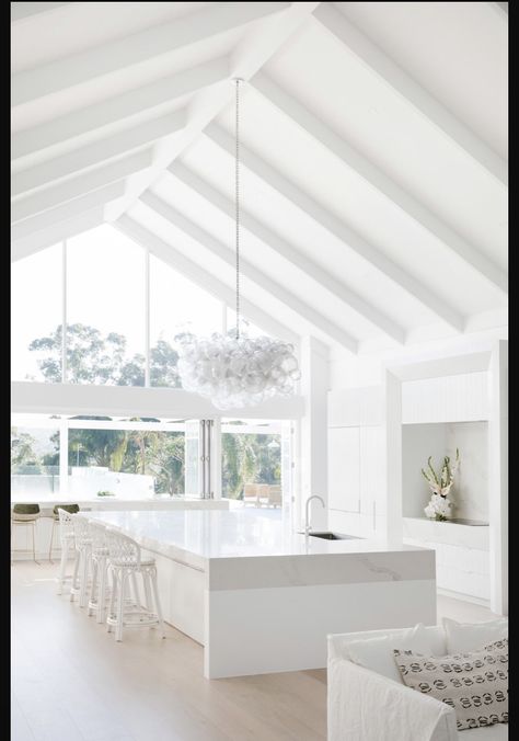 Three Birds Renovations, Three Birds, Beach House Interior, Beach House Design, White Furniture, Open Kitchen, Beach House Decor, House Inspo, Dream Kitchen