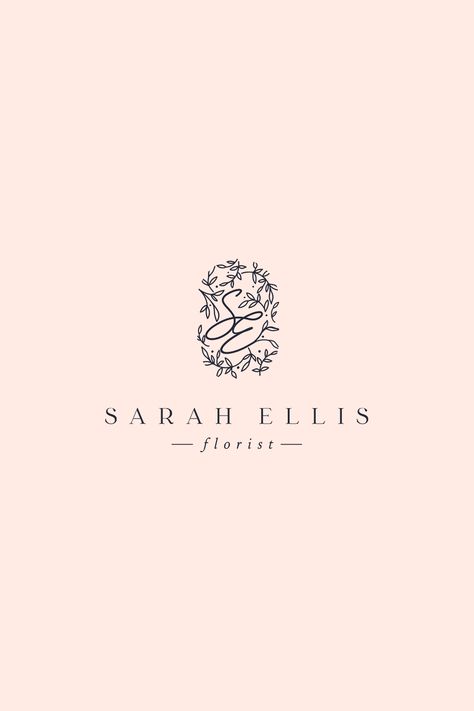 Wedding logo premade monogram logo with initials - exclusive logo design & branding Exclusive Logo Design, Create A Logo Free, Monogram Logo Letters, Letters Logo, Monogram Logos, Wedding Logo Monogram, Sale Logo, Delicate Wedding, Logo Letters