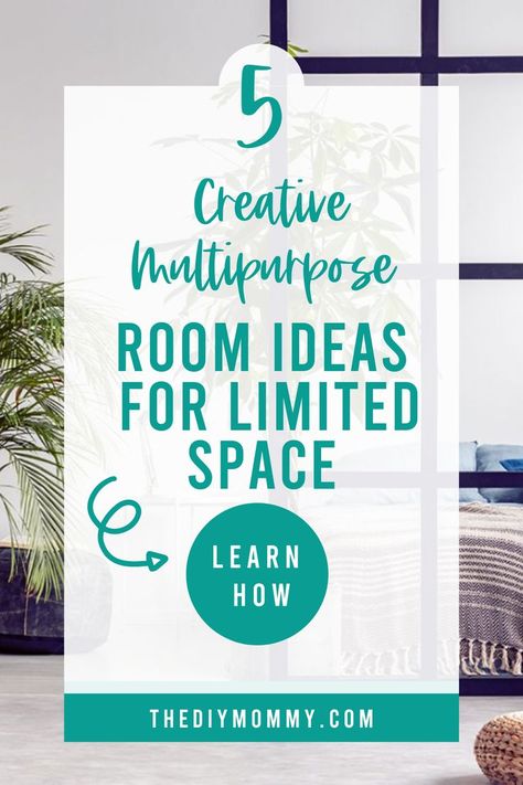 If your room is small, there are creative ways to turn it into a multi-purpose space. The following multi-purpose room ideas and tips should help you get started on creating your space! Small Multi Purpose Room Ideas, Multi Purpose Office Space, Multi Use Room Ideas, Multipurpose Room Ideas, Small Multipurpose Room, Multi Purpose Room Ideas, Multipurpose Room Design, Multi Purpose Dining Room, Multipurpose Dining Room