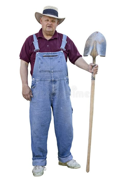 Overalls And Boots, Farmer Overalls, Different Clothing Styles, Men In Overalls, Old Farmer, Male Art Reference, Farmer Outfit, Female Reference, Muscle Shirt