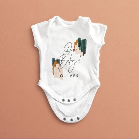 Baby Shower Party Gifts, Hockey Baby, Watercolor Baby Shower, Best Baby Shower Gifts, Cadeau Photo, Oh Baby, Baby On The Way, Modern Typography, Baby Shower Party