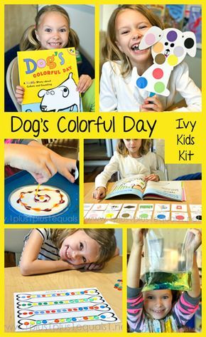 Some Pets Book Activities, Dogs Colorful Day Printable, Dog's Colorful Day Activities, Dogs Colorful Day Activities, Dog Theme Preschool, Preschool Dog Theme, Dogs Colorful Day Activities Preschool, Creative Curriculum Pets Study, Dogs Colorful Day