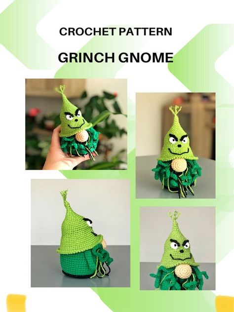 Scribd is the world's largest social reading and publishing site. Crochet Gnome Beard Free Pattern, Crochet Harry Potter Gnome, Harry Potter Gnome Crochet Pattern, Crochet Grinch Pattern Free, Character Gnomes, Grinch Crochet, Crocheted Gnomes, Grinch Gnome, Crochet Gnomes Pattern Free