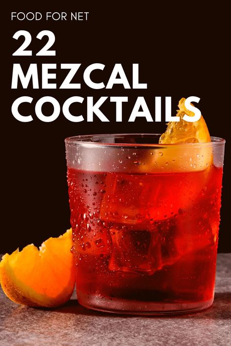 Mescal Cocktail Recipe, Mezcal Old Fashioned, Bday Drinks, Aperol Drinks, Mezcal Tequila, Mezcal Cocktails, Rosemary Simple Syrup, Grapefruit Soda, Mango Margarita