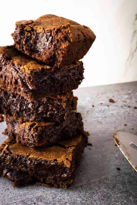 Best Fudgy Brownie Recipe, Happy Birthday Julia, Best Ever Brownies, Hershey Recipes, Julia Childs, Julia Child Recipes, Fudgy Brownie Recipe, Vegetarian Bake, Velvet Cupcakes