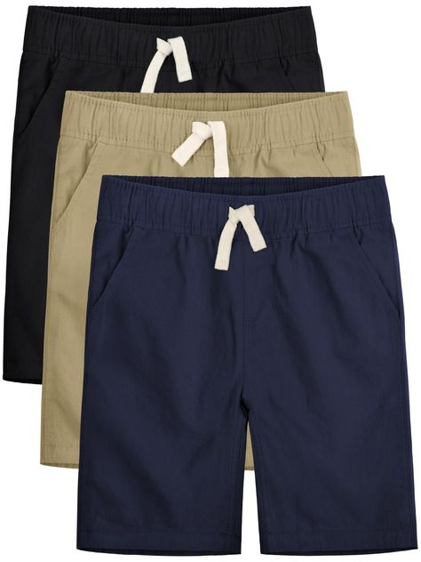 PRICES MAY VARY. Please take it one size down from the usual size. Pure Cotton Boys Shorts: This multi-pack of 3 uniform shorts for boys is made from 100% cotton fabric,which are a must-have for a boy's summer wardrobe Drawstring Closure and Front Slant Pockets Design: The boys uniform shorts with drawstring closure and plus front slant,will bring a lot of convenience to your child Boys Shorts Size 4-12Y : Our clothes for boys come in sizes that are carefully,suit for most kids between the ages Boys School Uniform Shorts, Casual Uniform, Boys Cargo Shorts, Boys Uniforms, Packing Clothes, Boys Joggers, Pockets Design, Boys School Uniform, Boys Summer