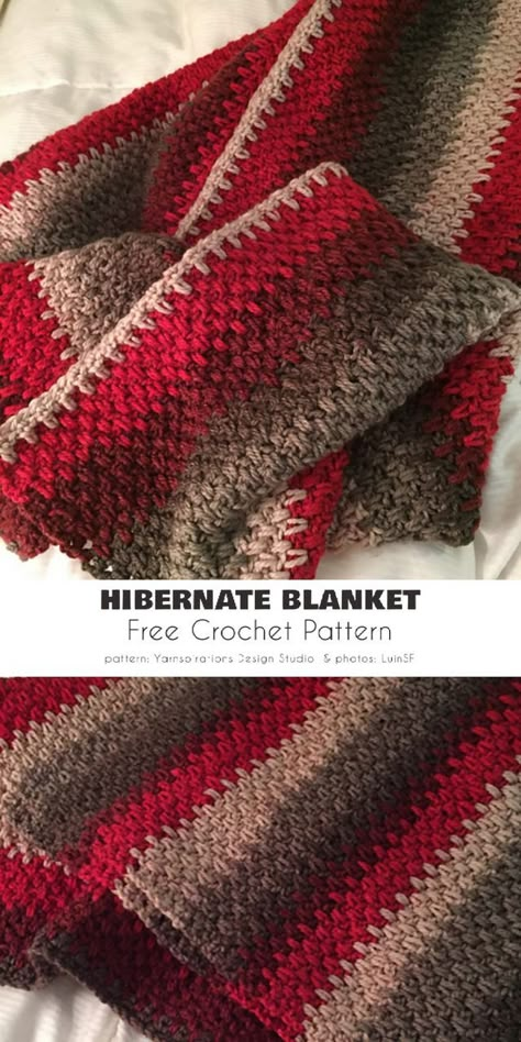 Christmas Crochet Blanket, Crochet Afghan Patterns Free, Crochet Blanket Designs, Chunky Blanket, Your Crochet, Crochet Patterns Free Blanket, Afghan Patterns, Afghan Pattern, Crochet Throw