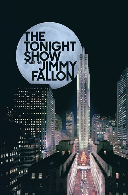 The new identity for "The Tonight Show Starring Jimmy Fallon." The logo is set behind 30 Rock, where the show is taped. Jimmy Fallon Show, Late Night Show, Career Vision Board, The Tonight Show, Cartoon Network Adventure Time, Seriously Funny, Adventure Time Anime, Tonight Show, Jimmy Fallon