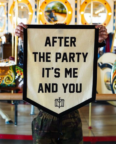 Oxford Pennant® (@oxfordpennant) • Instagram photos and videos The Menzingers, Meghan Patrick, Wedding Pennant, Camp Flag, Oxford Pennant, After The Party, Love And Loss, Pennant Flags, Pennant Banners