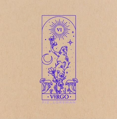 Virgo Flash Tattoo, Cute Virgo Tattoos, Virgo Aesthetic Tattoo, Virgo Art Goddesses, Tattoo Ideas Virgo, Virgo Aesthetic Art, Virgo Tattoo For Men, Virgo Goddess Tattoo, Virgo Inspired Tattoo