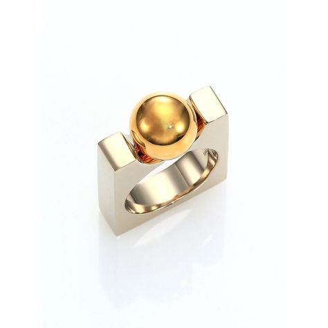 Chloe Darcey Square Ring ($305) ❤ liked on Polyvore featuring jewelry, rings, apparel & accessories, gold, square band ring, chloe jewelry, chloe ring, band jewelry and geometric jewelry Chloe Jewelry, Chloe Ring, Long Ring, Thick Ring, Accessories Gold, Square Ring, Geometric Ring, Square Rings, Band Jewelry