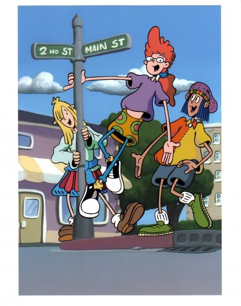 Peper Ann, Peper Ann marching in her own parade. Peper Ann she's like one in a mil-YOOOOOONNNNN! Pepper Ann, Rocket Power, Classic Cartoon Characters, 90s Cartoons, 90s Cartoon, 90s Childhood, Kids Tv, Old Cartoons, Classic Cartoons