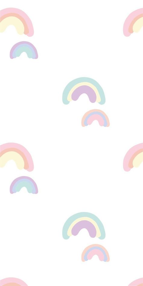 Cute Rainbow Wallpaper, Desain Buklet, Cute Blue Wallpaper, Vintage Flowers Wallpaper, Floral Wallpaper Phone, Cute Pastel Wallpaper, Rainbow Wallpaper, Cute Simple Wallpapers, Wallpaper Iphone Disney