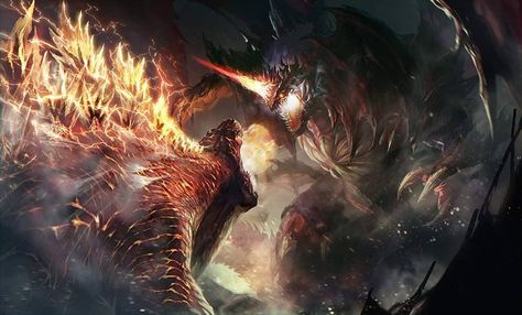 Godzilla Vs Destroyah, Kaiju Design, Godzilla Comics, Godzilla Wallpaper, All Godzilla Monsters, Beast Creature, Kaiju Art, Giant Monsters, Kaiju Monsters