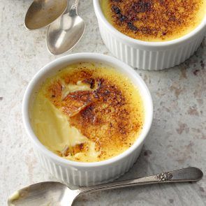 Lemon Creme Brulee, Easter Baking Recipes, Lemon Creme, Kitchen Torch, Mothers Day Desserts, Brulee Recipe, Creme Brulee Recipe, Easter Baking, Elegant Desserts