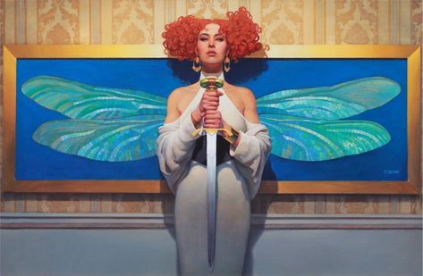 Painting Dragonfly, Thomas Blackshear, Symbolic Art, Arte Grunge, Media Photography, Mixed Media Photography, Cross Section, Poses References, Wow Art