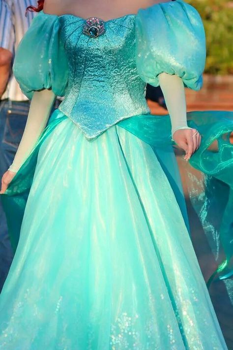 ARIEL MAIN Blue Princess Dresses, Modern Ariel, Little Mermaid Dress, Princess Ariel Dress, Ariel Costume, Blue Princess Dress, Hot Pink Prom Dress, Little Mermaid Dresses, Ariel Cosplay