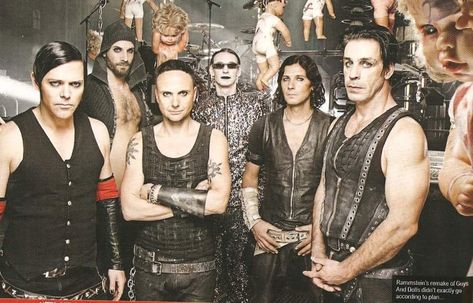 Rammstein Rammstein Concert, Metal Music Bands, Oliver Riedel, Christoph Schneider, Richard Kruspe, German Men, Till Lindemann, Concert Outfits, Group Pictures