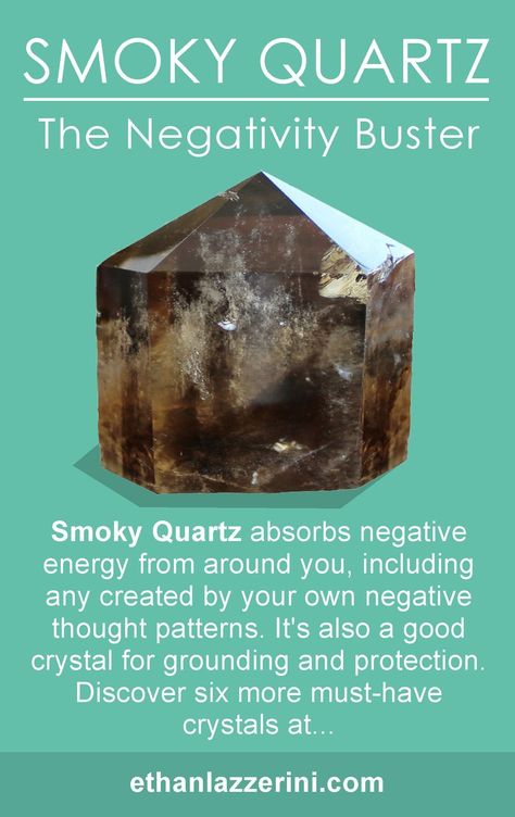 Smoky Quartz Meaning, Must Have Crystals, Crystal Meanings Charts, Quartz Crystal Meaning, Chakra Meaning, Crystals For Beginners, Healing Guide, Crystal Magick, Quartz Meaning