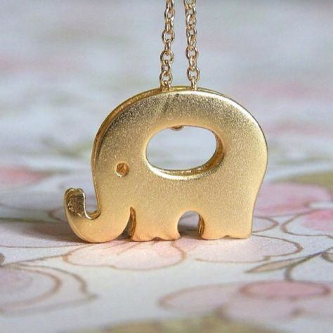 Elephant! Three Elephants, Delta Girl, Kids Jewellery, Elephant Jewelry, Gold Elephant, Elephant Necklace, Elephant Love, Good Products, Elephant Pendant