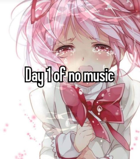 Madoka (me) crying When He Listens To, The Song Of Today Is, I Cant Stop Changing My Pfp, You Said You Like My Playlist, Day 1 No Hating, Music To Listen To, Listening To Music Together, Songs To Listen To, My Reaction To Your Information