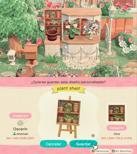 Patterns For Animal Crossing, Acnh Plant Shelf Code, Animal Crossing Design Ideas Island, Acnh Space Filler Codes, Acnh Crochet Code, Acnh Seed Bag Design, Acnh Wishing Well Ideas, Cute Acnh Designs, Acnh Core Themes List