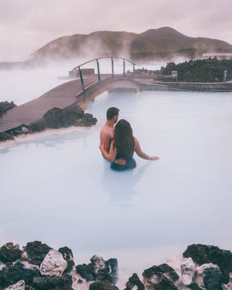 BLUE LAGOON - ICELAND   *A perfect way to start our adventure in Iceland 🌬 Honey Moon Places, Dream Honeymoon Destinations, Honeymoon Tropical, 2025 Vison, Iceland Travel Photography, Iceland Honeymoon, Cheap Honeymoon, Tropical Honeymoon, Lagoon Iceland