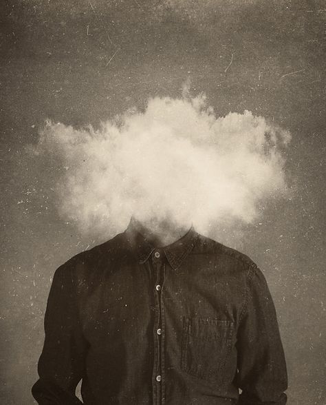 Head In The Clouds, In The Clouds, The Clouds, A Black, A Man, Black And White, For Sale, White, Black