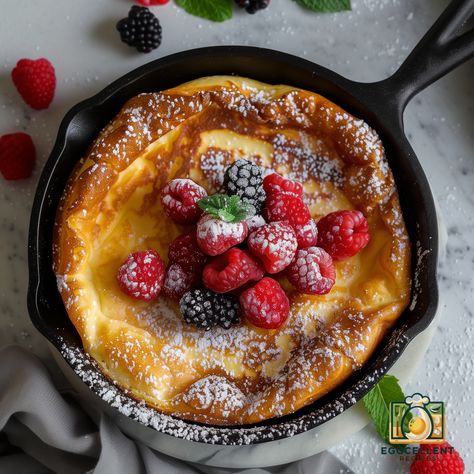 If you crave a delightful and fluffy breakfast treat, this Dutch Baby Pancake recipe is your answer. With its golden, puffed-up appearance and light, airy texture, a Dutch Baby Pancake is surprisingly easy to make. It’s a fantastic option for impressing guests or enjoying a cozy morning at home. Serve it with your favorite toppings ... Read more Dutch Pancakes Recipe, Dutch Baby Pancake Recipe, Dutch Baby Recipe, Dutch Pancakes, Baby Pancakes, Dutch Baby Pancake, Cozy Morning, Easy Eat, Homemade Pancakes