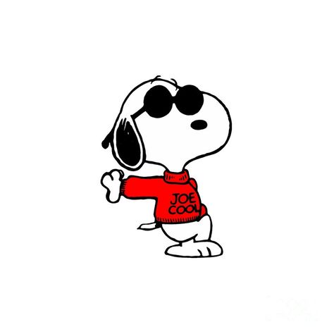 Joe Cool | Peanuts Wiki | Fandom Snoopy Icons, Joe Cool Snoopy, Cool Snoopy, Charlie Brown Characters, Snoopy Tattoo, Brown Characters, Graphic Tattoo, Snoopy Birthday, Peanuts Comic Strip