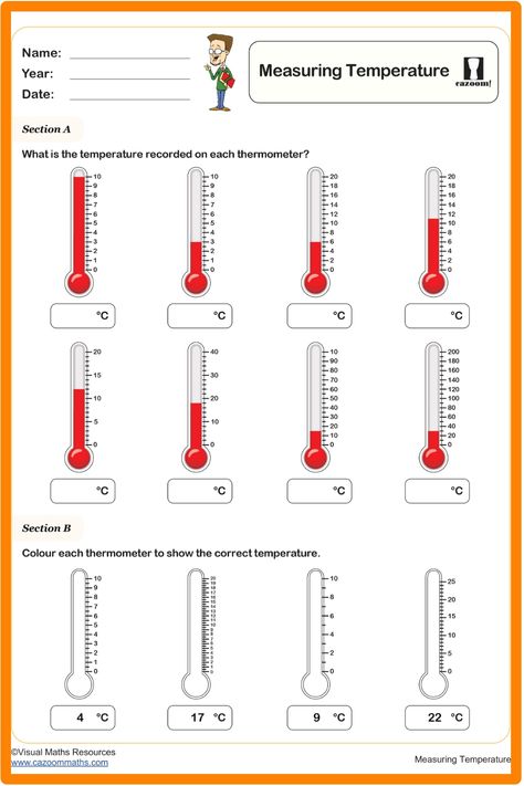 Help Year 2 students learn about temperature measurement in Celsius by engaging with thermometer exercises. Explore reading temperatures and discovering yearly averages across various cities. Practice skip counting in 2s, 5s, and 10s to enhance math skills while having fun! Temperature Worksheet, Year 2 Maths Worksheets, Year 2 Maths, Counting In 2s, Ks2 Maths, Maths Worksheets, Kids Math, Skip Counting, Kids Math Worksheets