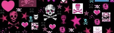 Pink Grunge Twitter Header, Gender Banner Discord, Alt Twitter Header, Emo Banner Twitter, Pink Scene Banner, Emo Twt Header, Emo Youtube Banner, Pink Emo Icons, Emo Headers Twitter