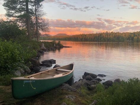 Canoe On Lake, Boat On Lake, Missouri Camping, Arizona Camping, Isle Royale National Park, The Adirondacks, Lake Boat, Continental Divide, In Memory Of Dad