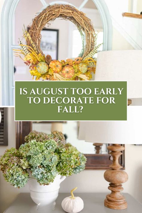 Wondering when to start decorating for fall? Worthing Court Blog has the answers! Learn the perfect time to begin your autumn decor and get tips for a seamless seasonal transition. Embrace the cozy vibes of fall! French Country Autumn Decor, Fall Decor French Country, Fall Transition Decor, When To Start Decorating For Fall, When To Decorate For Fall, How To Decorate For Fall, Fall Decor 2024, Early Fall Decorating, Early Fall Decor