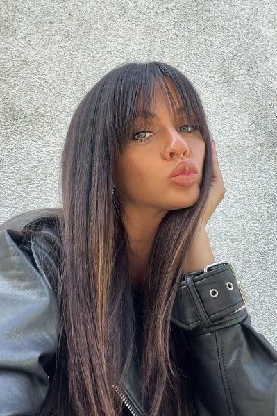 Shaggy Cut, Long Fringe Hairstyles, Cute Fringe, Hair Inspiration Long, Bangs With Medium Hair, Dark Blonde Hair, Hair With Bangs, Fringe Hairstyles, Haircuts Straight Hair