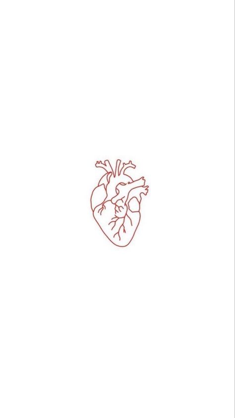 Red Heart Tattoo Designs, Cute Petite Tattoos, Red Ink Heart Tattoo, Heart Tattoo Red, Red Heart Tattoo, Tattoo Main, Tatoo Dog, Maching Tattoos, Anatomical Heart Tattoo