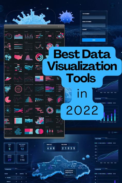 Data visualization tools are essential because they turn data into insights. By visualizing data, we can see patterns and relationships that we would not be able to see by looking at raw data. Data visualization tools also make it easier to communicate data to others. When data is presented visually, it is easier for people to understand and remember. #data #visualization #tools Aesthetic Data Visualization, 3d Data Visualization, Infographic Software, Data Visualization Examples, Data Vizualisation, Data Visualization Techniques, Data Visualization Infographic, Information Theory, Data Visualization Tools