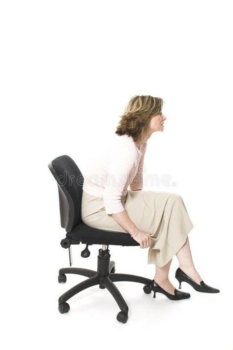 Posture Sitting, Bad Posture, Sitting Posture, Woman Sitting, Side Profile, Stock Photography Free, Fashion Photography, Stock Images, Design Inspiration