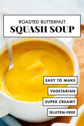 Thanksgiving Healthy, No Heavy Cream, Autumn Cooking, Best Butternut Squash Soup, Butternut Squash Soup Recipe, Meatless Dishes, Butternut Soup, Dairy Free Soup, Butternut Squash Recipes Soup