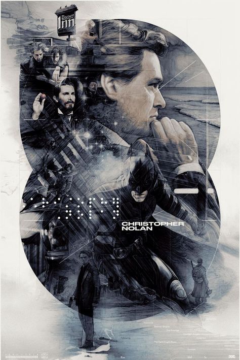 Movie Directors, Christopher Nolan, Film Production, Online Portfolio, Wall Poster, Movies To Watch, Filmmaking, Graphic Designer, Poster Wall