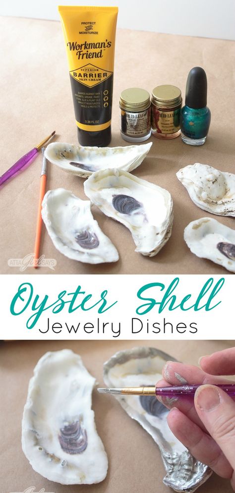 Diy Painted Oyster Shells, How To Decorate Oyster Shells, Painting On Oyster Shells, How To Paint Oyster Shells, Paint Oyster Shells, Painting Oyster Shells, Painting Oyster Shells Diy, Diy Oyster Shell, Painted Oyster Shells