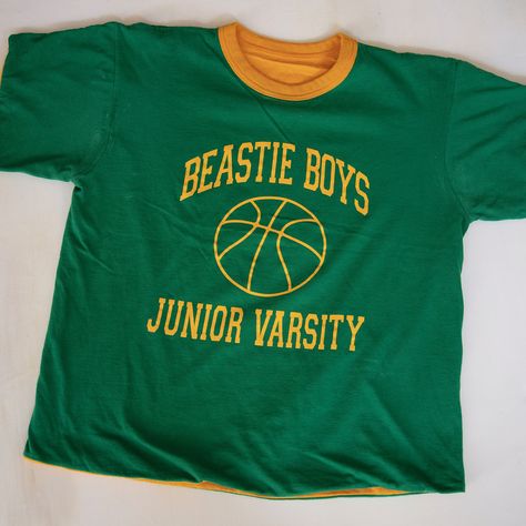 Varsity Tee, Cheap Varsity T-shirt For Streetwear, Cheap Varsity T-shirt, Cheap Varsity Short Sleeve T-shirt, Green Varsity Crew Neck T-shirt, Vintage Championship Tee, Varsity Tees, Beastie Boys, Vintage Graphics