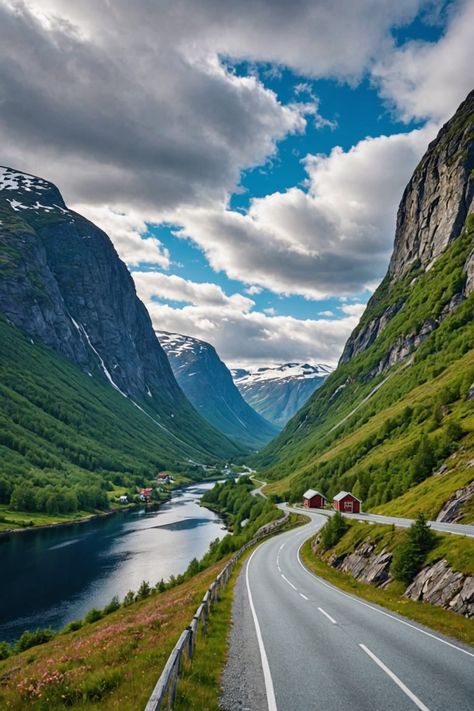 The Most Scenic Road Trips in Norway You Need to Take! Norway Tourism, Norway Beautiful Places, Norway Bergen Aesthetic, Norway Country, Norway Photography, Bergen Norway Summer, Norway Travel Guide, Norway Nature Landscapes, Norway Landscape