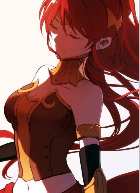 "Hello!" #action #Action #amreading #books #wattpad Rwby Pyrrha, Pyrrha Nikos, Rwby Red, Red Like Roses, Rwby Fanart, Rwby Anime, Anime Inspired, Rwby, An Anime