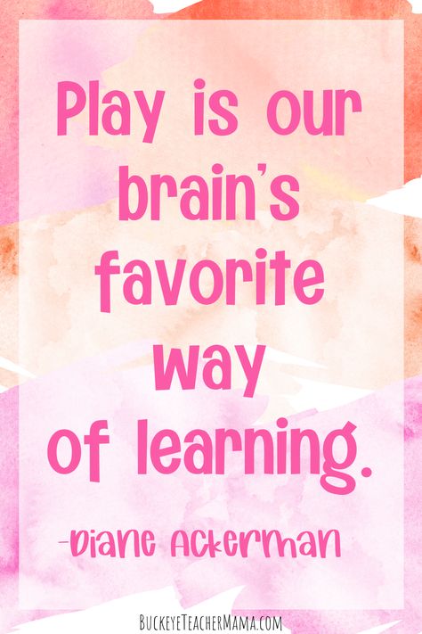 Learn Through Play Quotes, Play School Quotes, Play Based Learning Quotes, Inspirational Quotes For Preschoolers, Preschool Quotes Early Childhood, Learning Through Play Quotes, Sensory Play Quotes, Quotes For Preschool Kids, Pre K Quotes